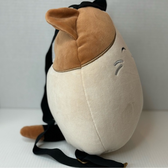 Squishmallows Cam the Calico Cat 10” Plush Backpack Stuffed Animal Toy Bag Tote - Picture 4 of 12